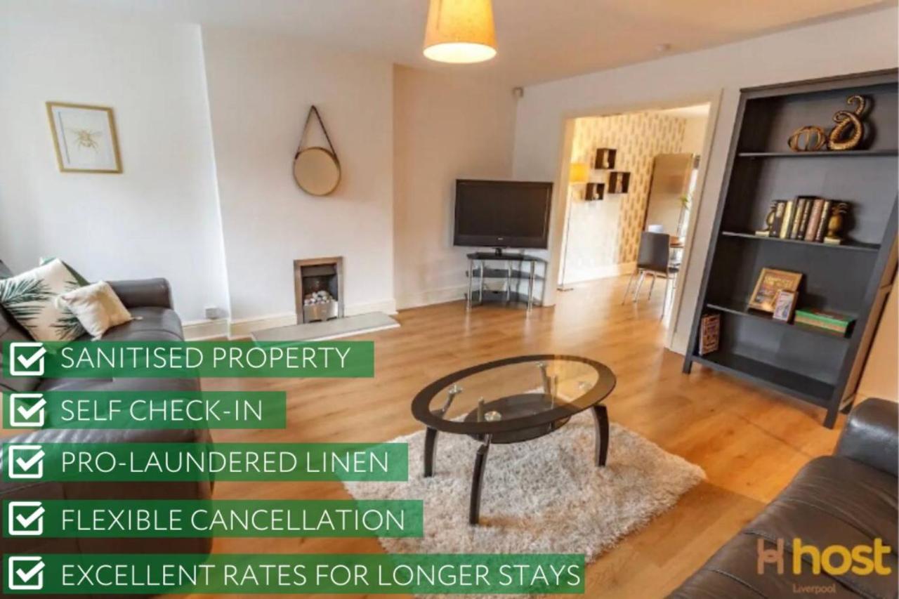 Host Liverpool - Rooms In A Spacious Coliving And Coworking Home With Garden, And Parking Close To Centre Екстер'єр фото